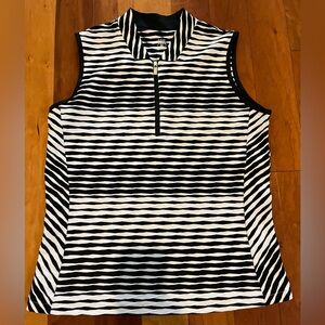 Tail Active Shirt Medium Raised Patterned Golf Pickleball Tennis Errands Stateme